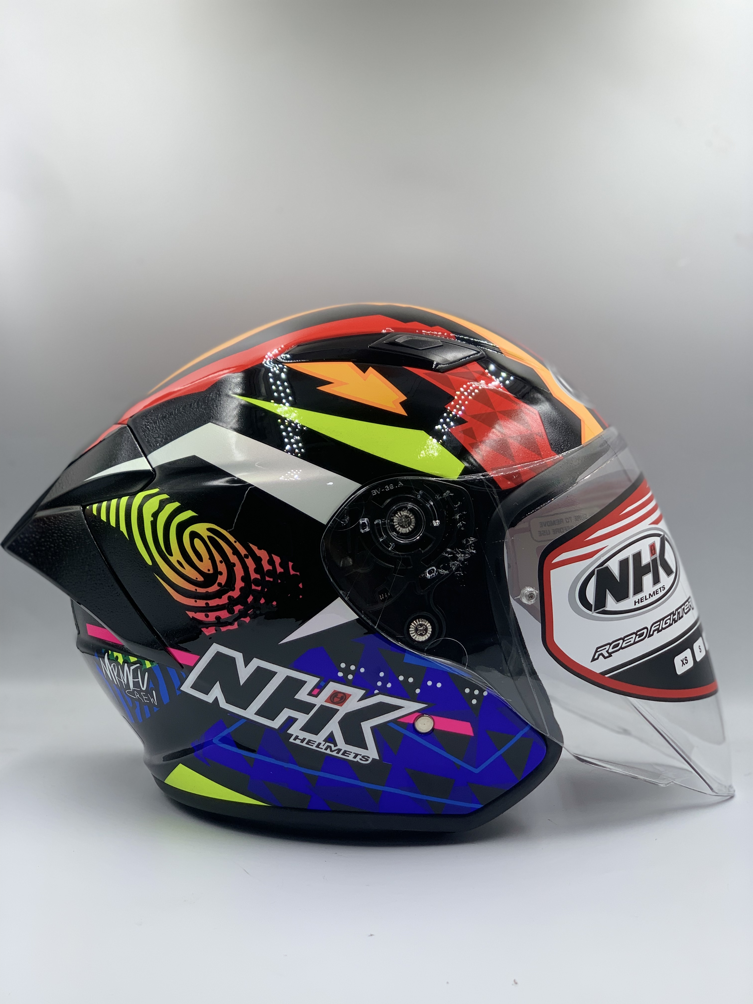 NHK Helmet S1GP Mark Gracia Black Glossy  (ECE 22.06)